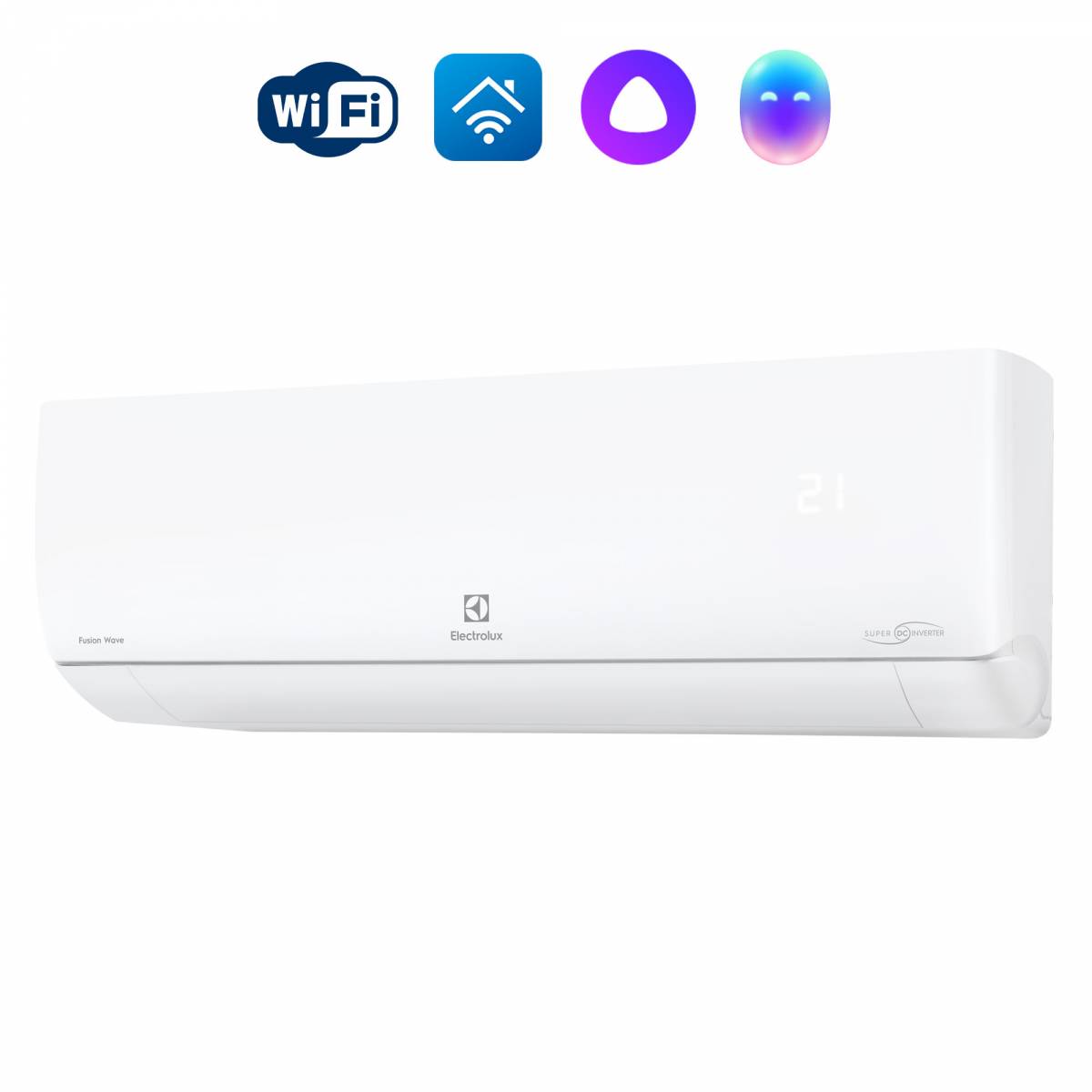 Сплит-система инверторного типа Electrolux Fusion Wave Super DC EACS/I-18HFW/N8_V2 комплект